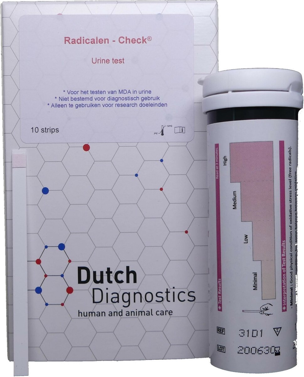 Goedkoopste Testjezelf.nu Vrije radicalen test 10 Stuks