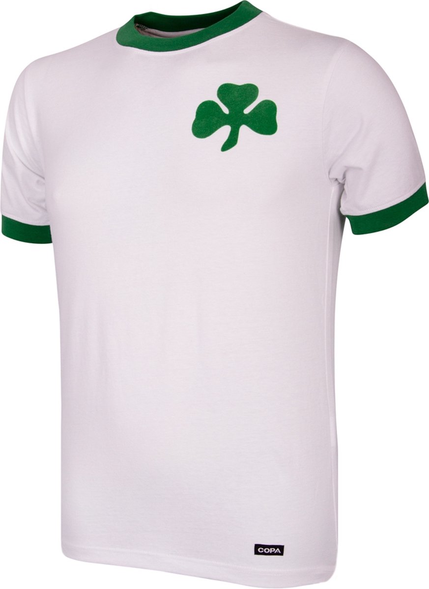 COPA - Panathinaikos FC 1974/75 Retro Voetbalshirt - Heren - Wit - M