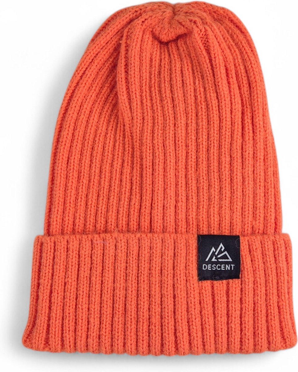 DESCENT muts Alpine – Ski Snowboard Winter Schaats Oranje