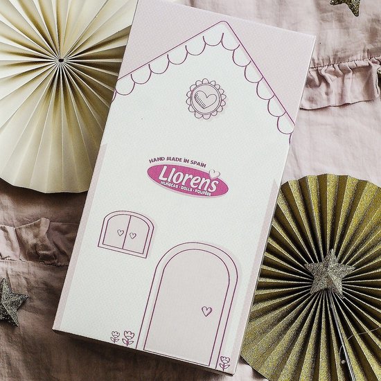 Llorens donker popje Zoe met haar 28 cm — afbeelding 5