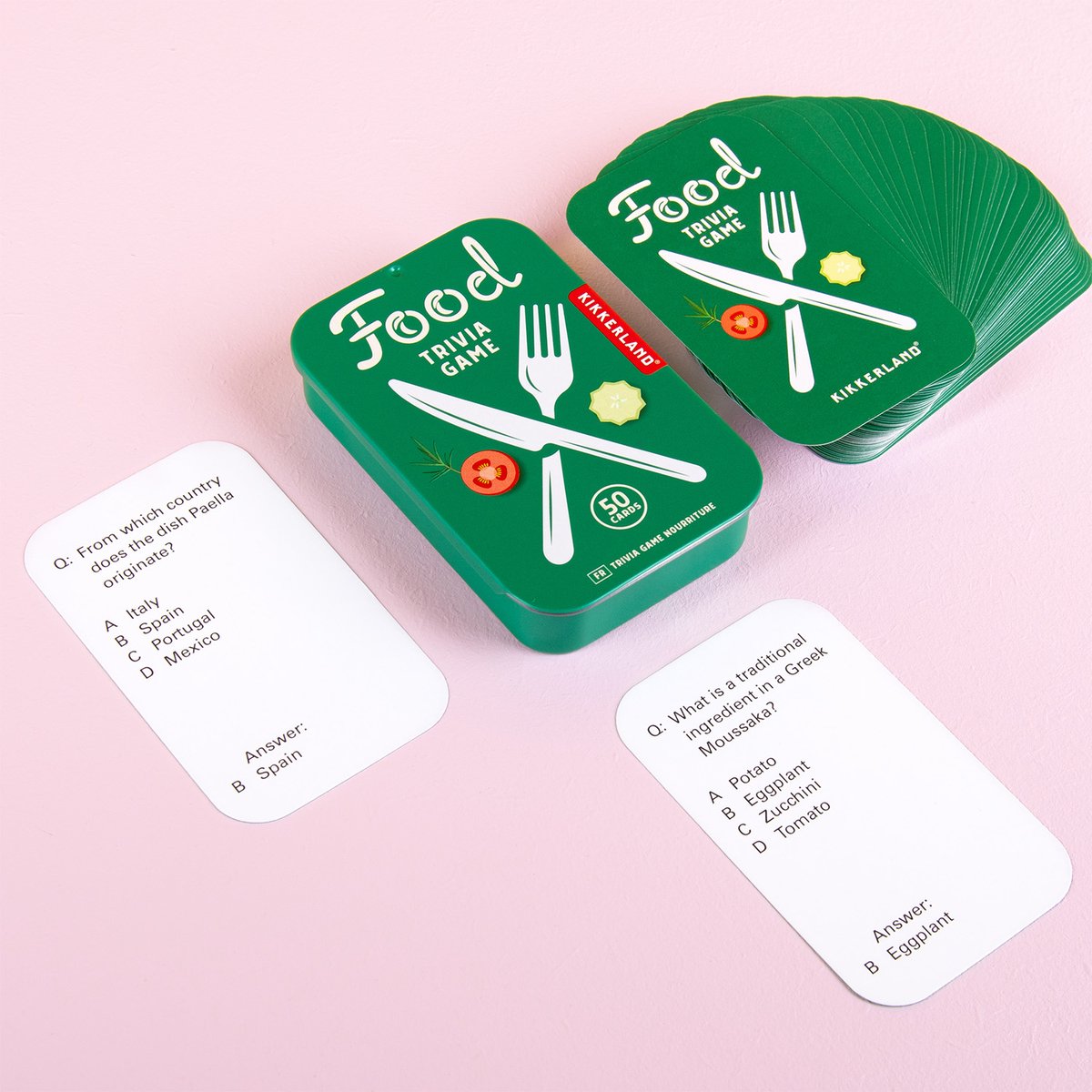 Trivia Game - Food van Kikkerland