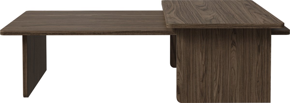 Sesley Usalo - Tafelset 140x90 en 90x55 cm - Wisconsin Notenhout