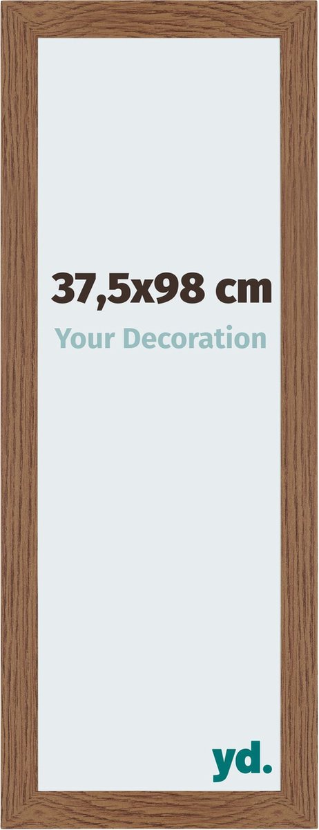 Your Decoration - Fotolijst 37,5x98 cm - MDF - Eiken Rustiek - Mura