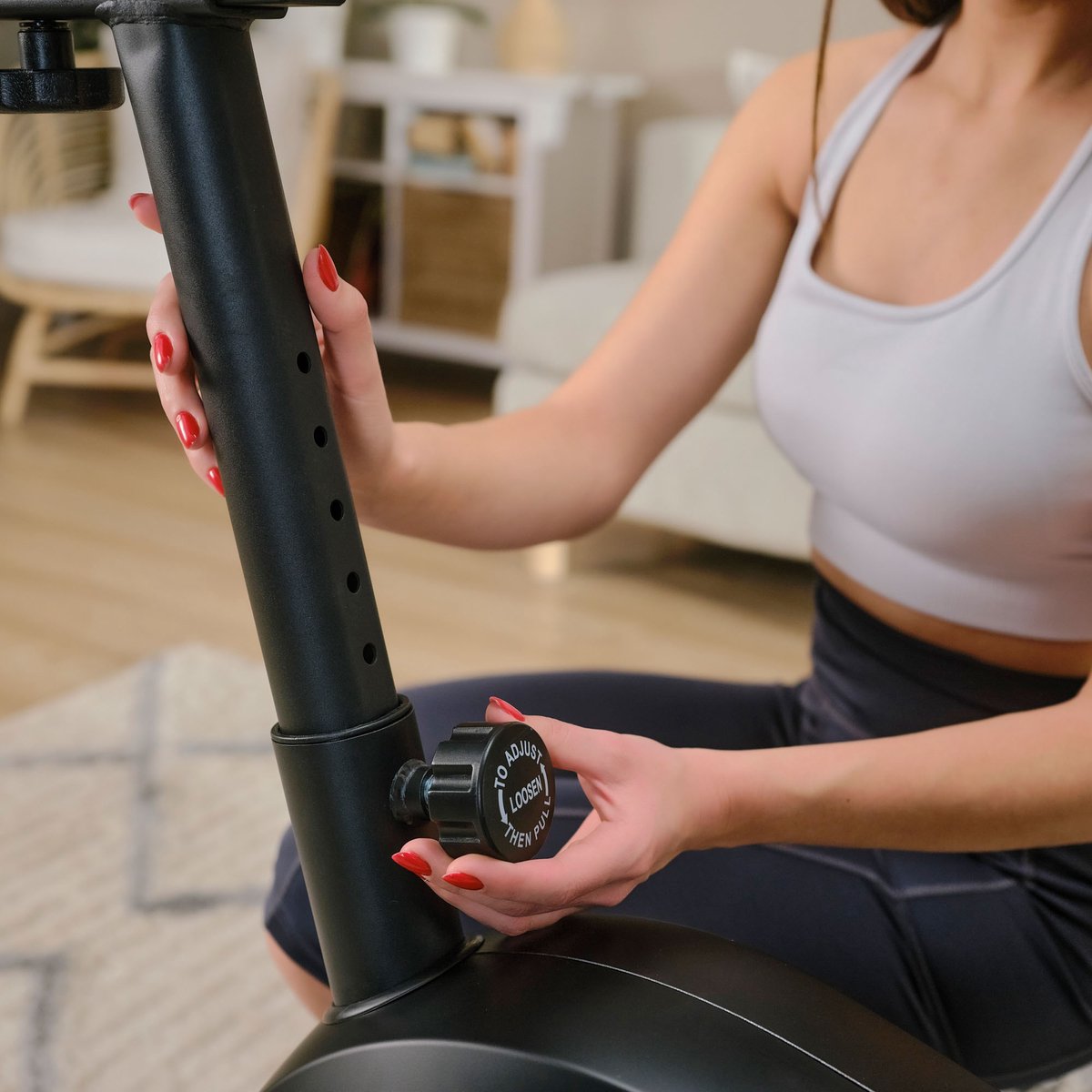 Hop-Sport Hometrainer HS-2080 Spark fitnessergometer met - afbeelding 3