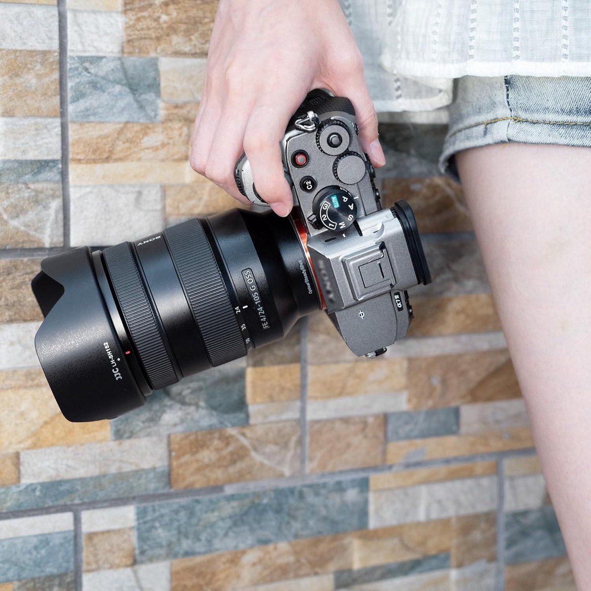 Paraluce JJC Per Sony FE 24-105mm F4 - Compatibile Con A7IV, A7R V, A6700 | Sostituto ALC-SH152