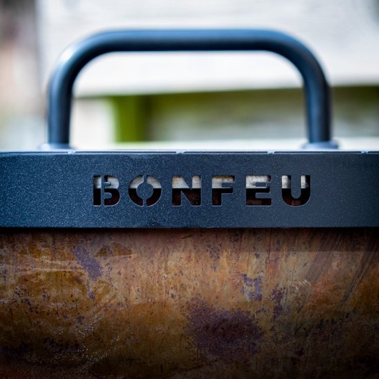 BonFeu BonBiza Deksel Ø80 cm - Deksel voor Vuurschaal - Gemaakt van Zwart Staal van BonFeu — afbeelding 4