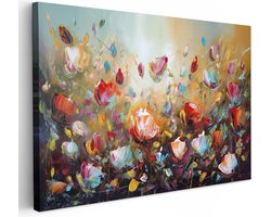 Canvas schilderij - Bloemen olieverf 120x80 - Kamer decoratie accessoires - Kunst schilderijen woonkamer - Wanddecoratie slaapkamer - Muurdecoratie keuken - Wall decoration - Wanddoek interieur binnen - Woondecoratie huis - Woonaccessoires Canvas schilderij - Bloemen olieverf 120x80 - Kamer decoratie accessoires - Kunst schilderijen woonkamer - Wanddecoratie slaapkamer - Muurdecoratie keuken - Wall decoration - Wanddoek interieur binnen - Woondecoratie huis - Woonaccessoires
