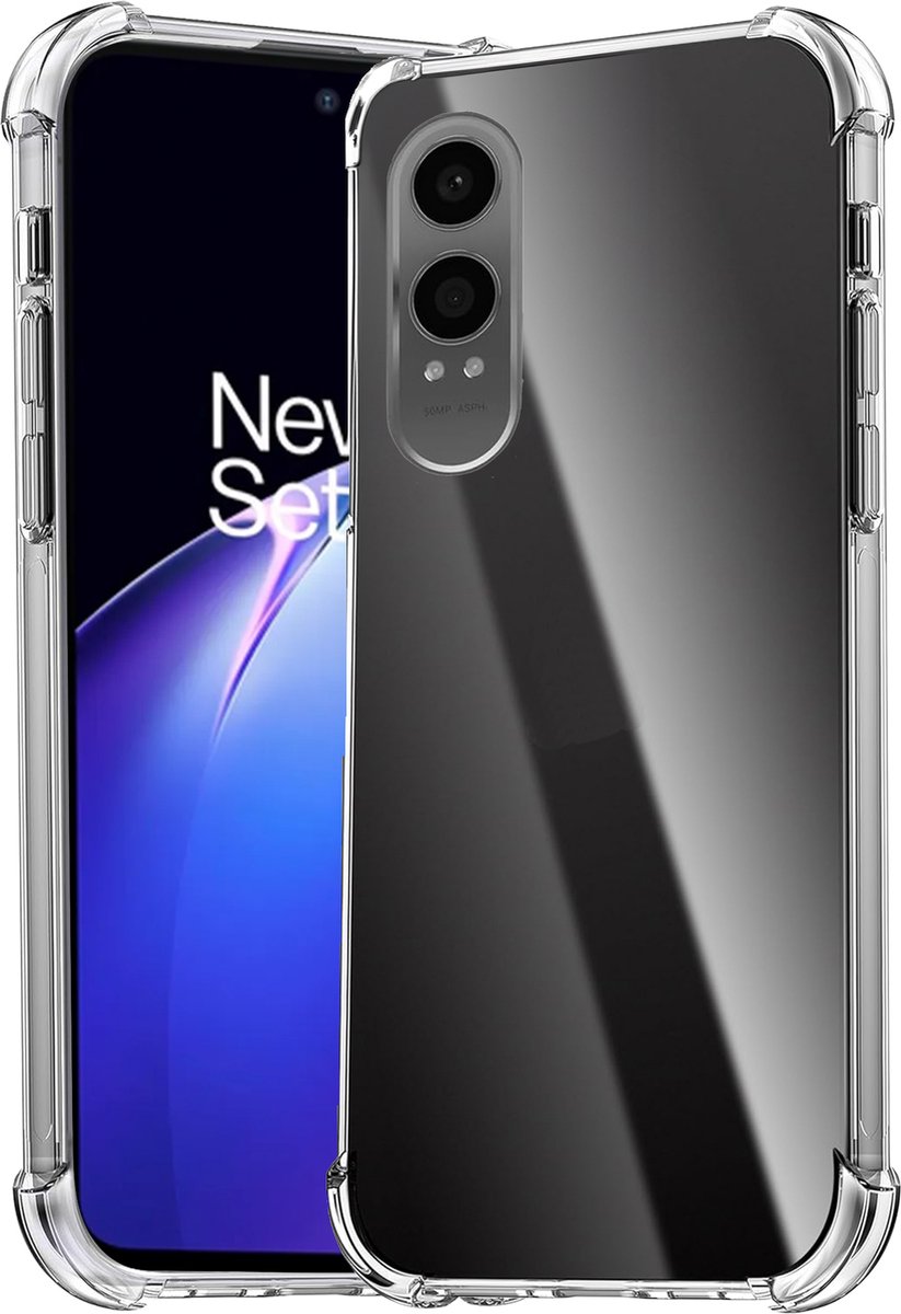Hoesje geschikt voor OnePlus Nord CE 4 Lite - Shockproof Transparant Back Cover Case