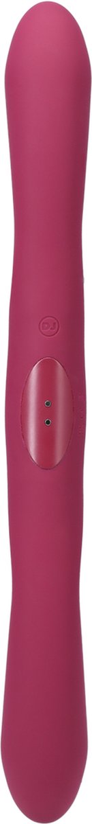 Duet Double Ended Vibrator With Wireless Remote Berry