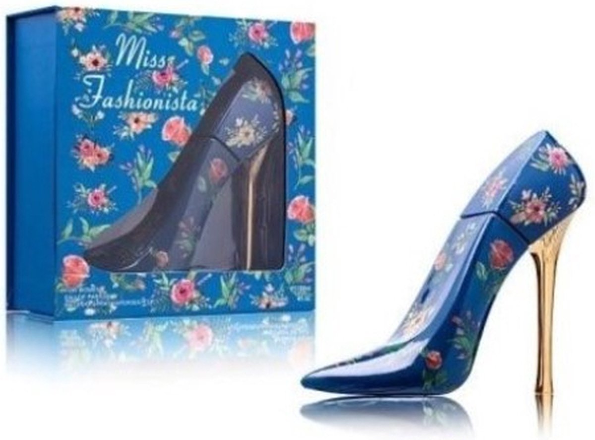 Goedkoopste Tiverton Miss Fashionista Blue Eau de Parfum Hakschoen For Women 100 ml