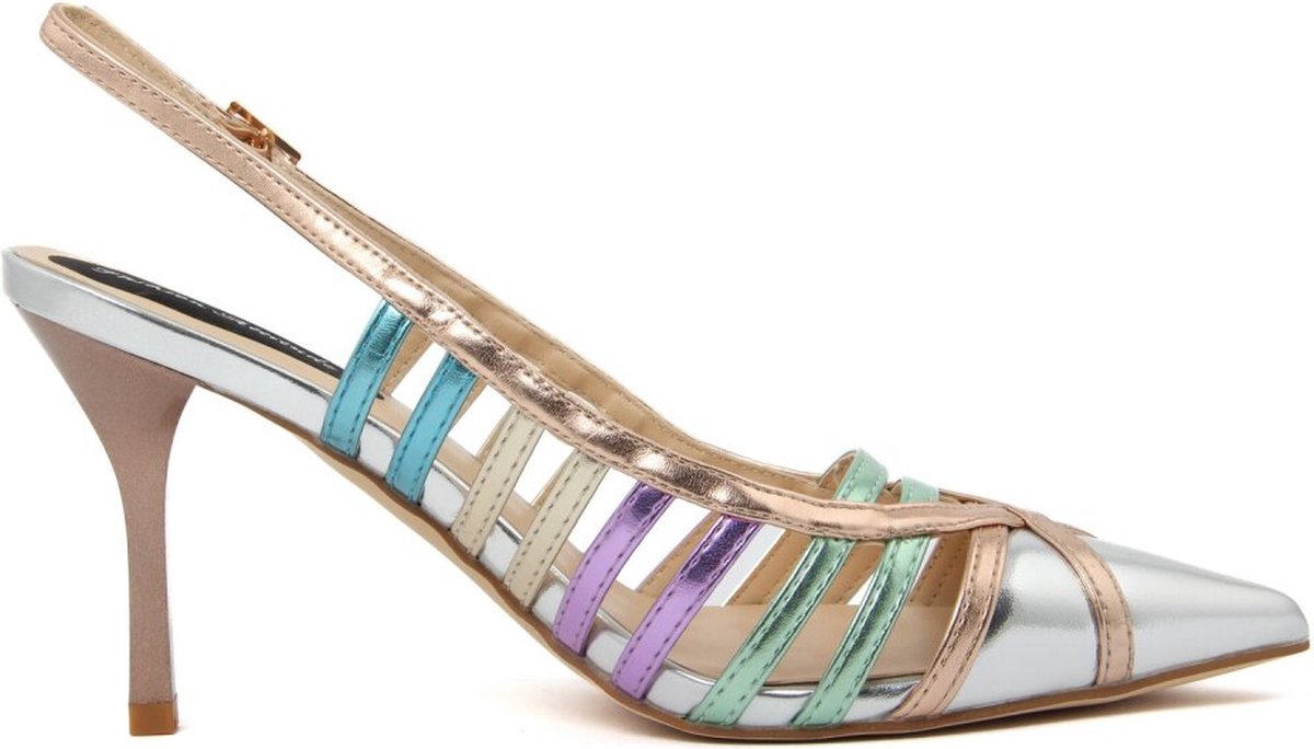 Fashion Attitude Sandalen FAG-M703-SILVER Vrouw