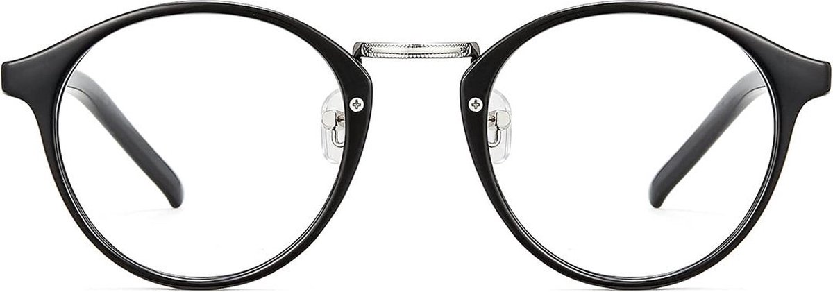White-label Blauw Licht Bril Zonder Sterkte - Blue Light Glasses - Computerbril - Zwart
