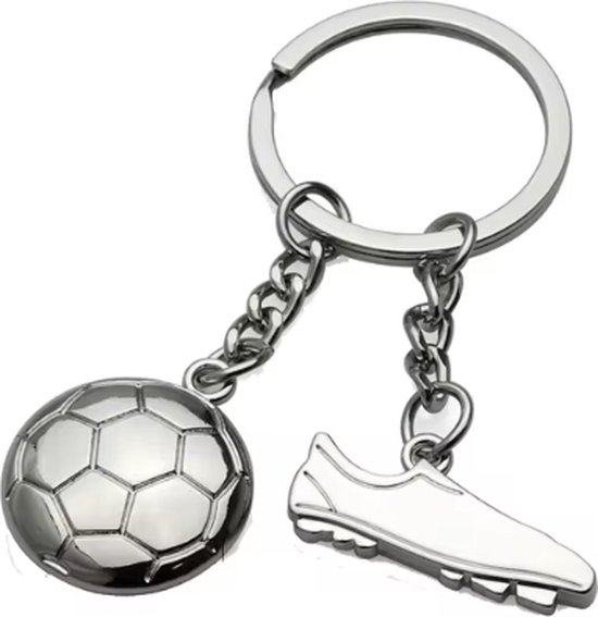 Foto: Scoby voetbal sleutelhanger perfect uitdeelcadeau voor voetbalteams football keychain voor sleutelbos traktatie 3 stuks