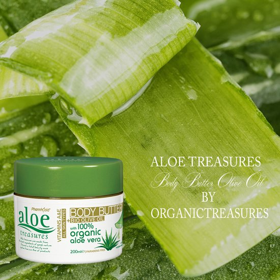 Pharmaid Aloe Treasures Body Butter Olive Oil 200ml: Intensief Hydraterende  en... | bol