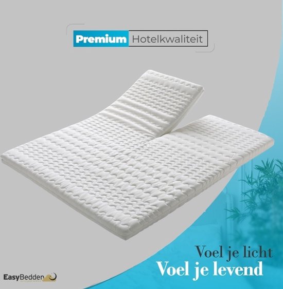 Matelas Splittopper Nasa Mousse mémoire 180x200 7 cm