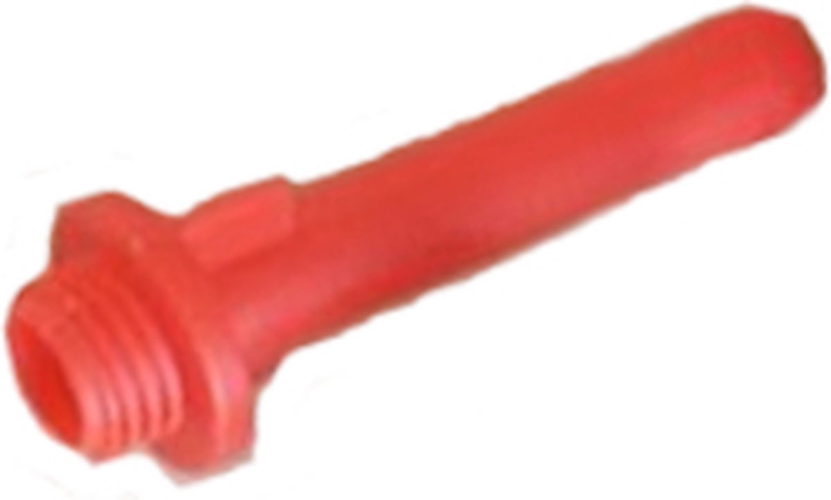 Plastic uitloop