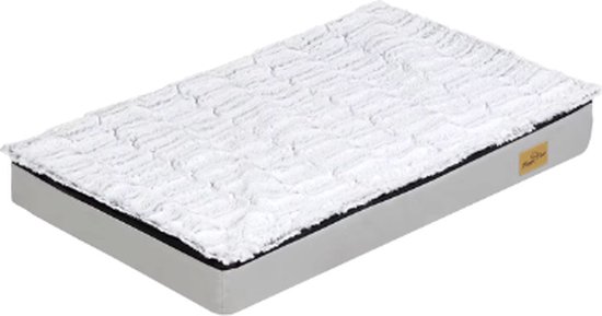 Nafaka - Hondenmand - Honden kussen - Hondenbed - Orthopedisch - Afneembare hoes - Maat L - 95x70x8cm