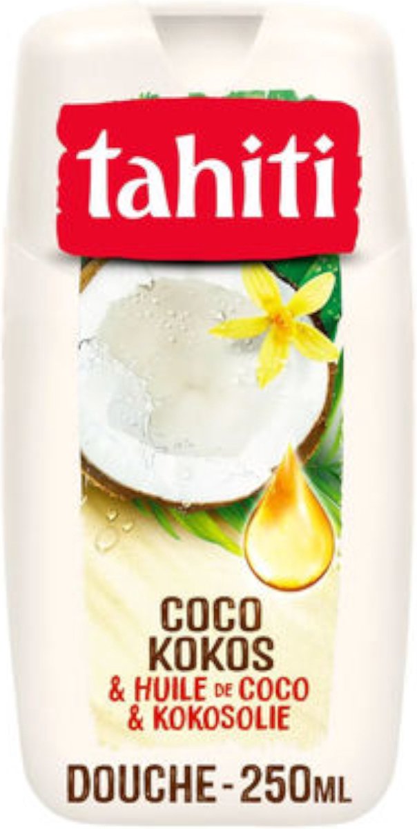 Goedkoopste Tahiti - Douchegel - Kokos & Kokosolie - Hydraterend - 250 ml