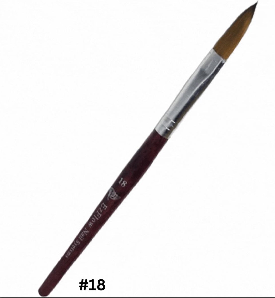 Acryl penseel - EZFlow Acryl Pencil round #18 - Acryl penseel- Acryl nagels
