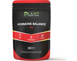 Plant Based Body - Testosterone booster - Testo Booster - Met o.a. Saw Palmetto - Maca - Cordyceps - Fenegriek - Energie - Testosteron - Libidoverhogende pillen - Alternatief voor Tongkat Ali en Shilajit - Testosteron Booster - 60 Vegan Capsules