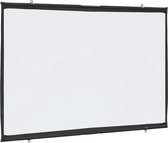 Eboxer Projectiescherm 16: 9 Draagbare Opvouwbare Canvas Met Zwarte Rand- En Ophanggaten Voor Thuisbioscoop Binnen En Buiten Voor En Achter Eenvoudig Project 16 Inch