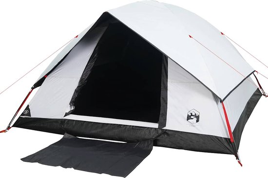 vidaXL 6-persoons Koepeltent - Waterdicht - Wit van Vidaxl — afbeelding 4