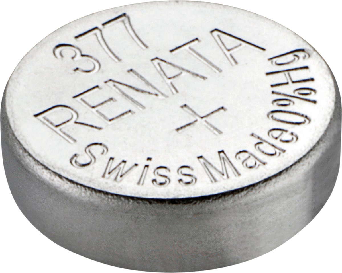 RENATA - Horlogebatterijen - Watch 377 - 10 stuks