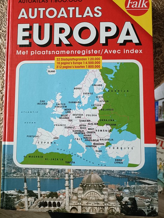 EUROPA AUTOATLAS 1837 - cover