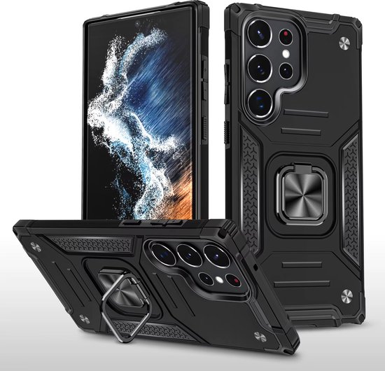 BARBARIAN Hoesje voor OPPO Reno8 (Reno 8) 5G, [TPU Canvas] PC