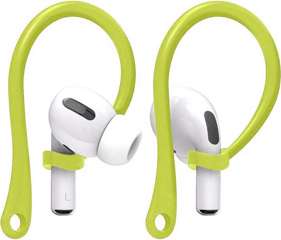 AhaStyle AirPods Pro 2 Soft Silicone Ear Hooks, Extra Storage: 4 Pairs of Non-Slip Ear Covers Accessories Compatible with Apple AirPods Pro 2 2022 (2 Large 2 Small