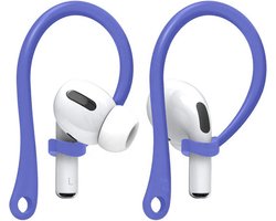 Ibley EarLoop Sport hooks paars voor Apple AirPods Pro 1/2 & AirPods 3/4 - Oorhaken - Siliconen sport haken - Geschikt voor AirPods Pro 1/2 en Apple AirPods 3/4 - Set van 2