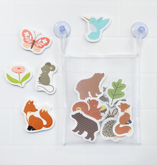 A Little Lovely Company - Foam Badspeelgoed - Bosvriendjes van Merkloos — afbeelding 4