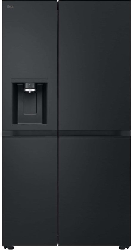 LG GSLE80EPBD – 628L Amerikaanse Koelkast | Total No Frost | Multi Air Flow | Water- & IJsdispenser met UV Nano | SmartThinQ WiFi | Energieklasse D | Stil (35 dB) | Grafietzwart