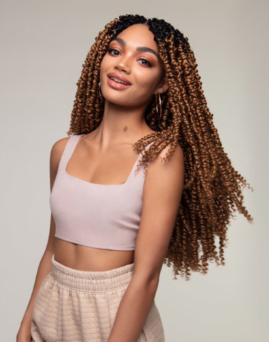 URBAN TWIST PASSION 18'' KLEUR T1B/27 CROCHET BRAIDS