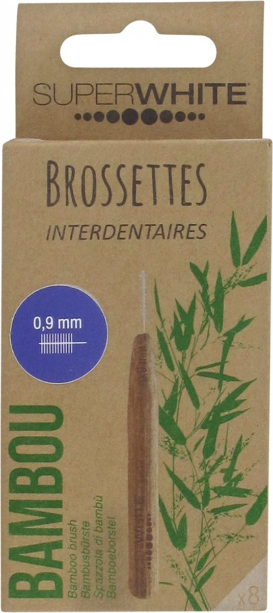Superwhite 8 Interdentale Ragers (Maat : 0,9 mm)