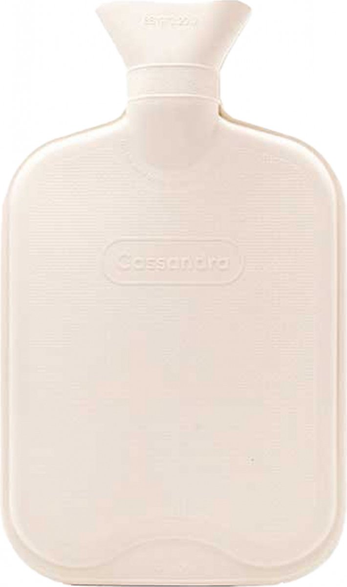 Goedkoopste Cassandra Rubberen Warmwaterkruik 1,8 L (Kleur Crème