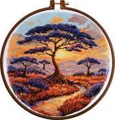 Borduurpakket ABRIS ART - Spaces of Savanna - Plekken op de Savanne - telpatroon 257