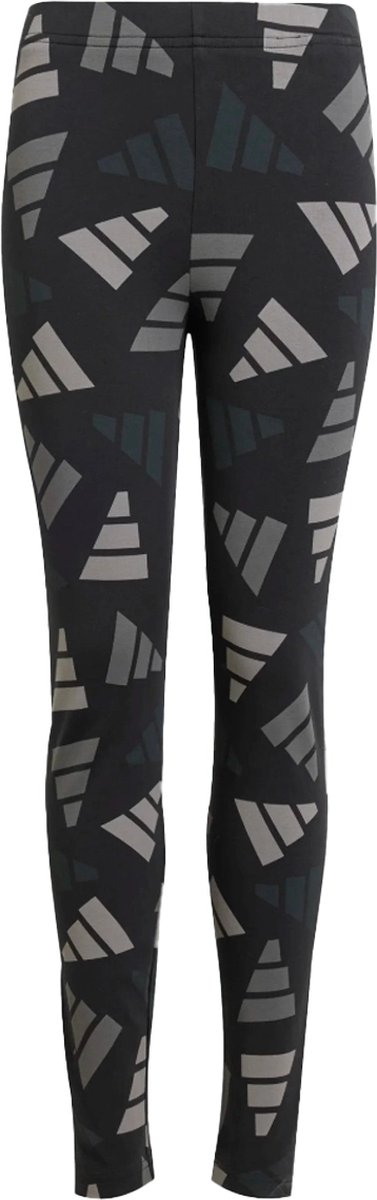 Adidas Seasonal Essentials Logo Celebration Leggings 7-8 Years Meisje Zwart