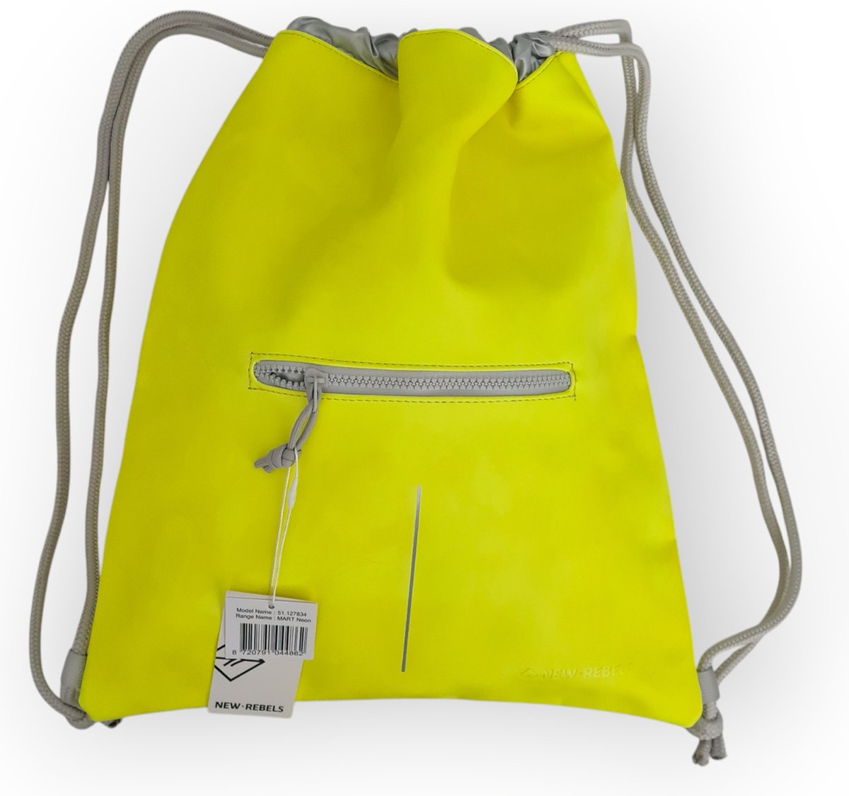 Koeltas Sporttas geel-neon reflecterend 43x28cm.