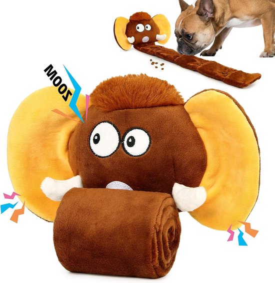 Hondenspeelgoed piepend | actief speelgoed voor de hond van polyester met TPR-ring & pieper (set van 3 Hondenspeelgoed piepend | actief speelgoed voor de hond van polyester met TPR-ring & pieper (set van 3