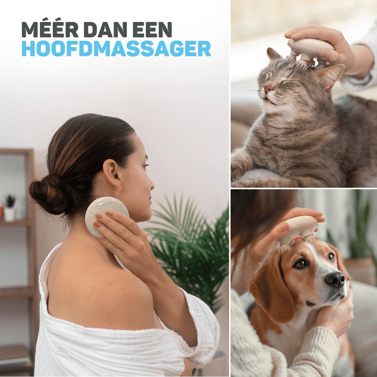 Vulpes Goods BodyCare - Hoofdmassage Apparaat met Infrarood thumbnail 5