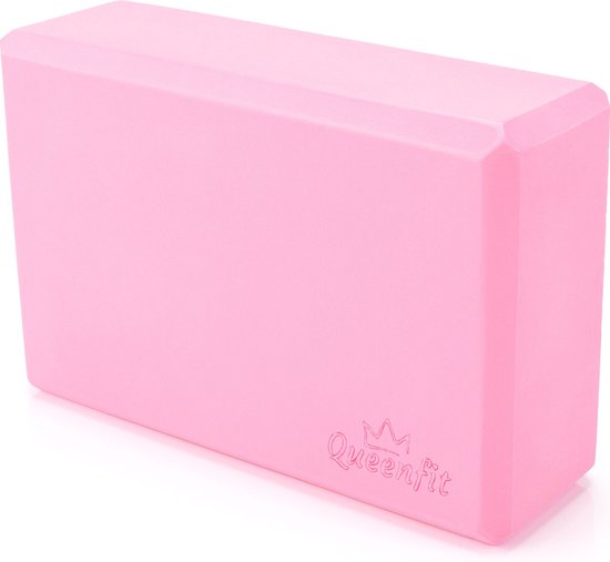 Queenfit® Yogablok - Hoge dichtheid EVA schuim - Yoga Blok, Yoga Kubus, Yoga Steen