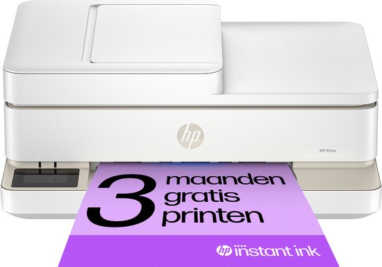 HP ENVY 6520e - All-in-One Printer - Geschikt voor Instant Ink - Beige