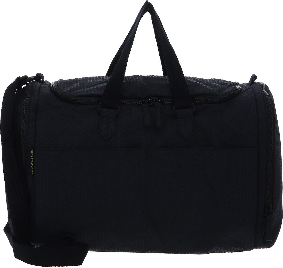 MANDARINA DUCK Sporttas Schoudertas Revival 2.0 Duffle Black Zwart
