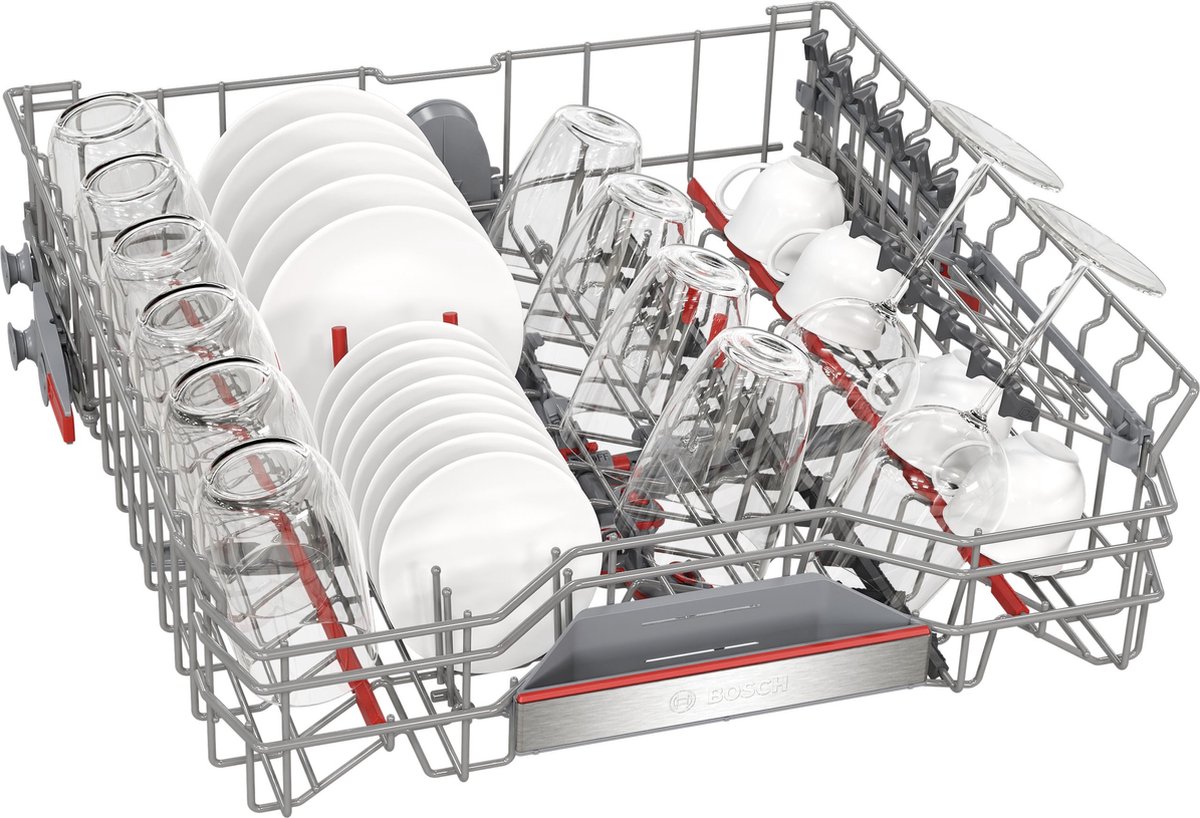 Bosch SMS8TCI04E - Serie 8 - Vaatwasser Vrijstaande vaatwasser - 60 cm - PerfectDry met zeolith: perfecte droogresultaten met een laag energieverbruik - Geborsteld staal - Energielabel A - Home Connect thumbnail 3