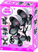 Bayer Tweeling poppenwagen Twin Xeo, dubbele poppenw