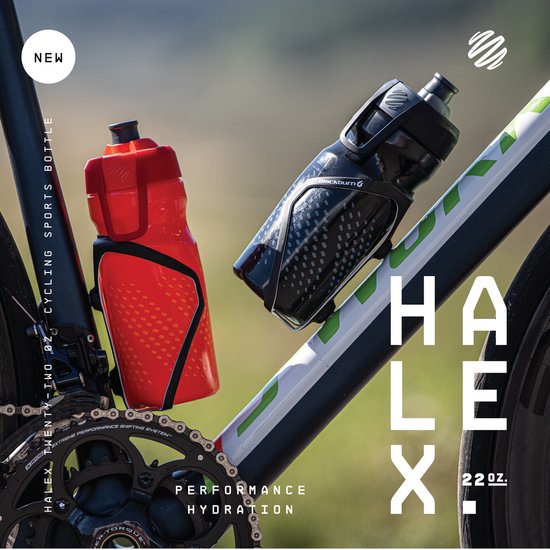 BlenderBottle® - HALEX BIKE - 940 ml - ZWART - Spinning bidon - OGEN OP DE WEG EN NIET NAAR DE WOLKEN! - BPA-en-Phthalate-vrij - Bidon — afbeelding 3