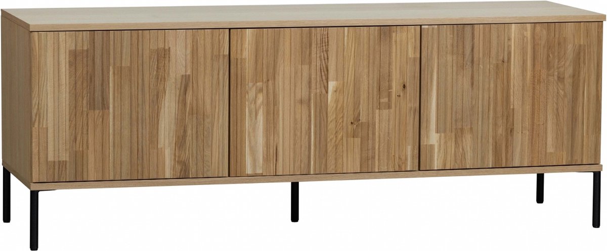WOOOD New Gravure Tv Meubel - Eiken - Naturel - 56x150x44