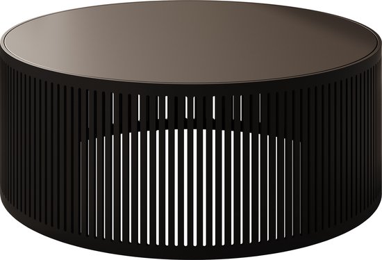 Meubella - Salontafel Vanya - Zwart - 75 cm