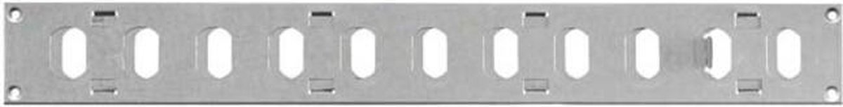 Europlast Metalen rooster verstelbaar 400x50 gegalvaniseerd - MR405RZn
